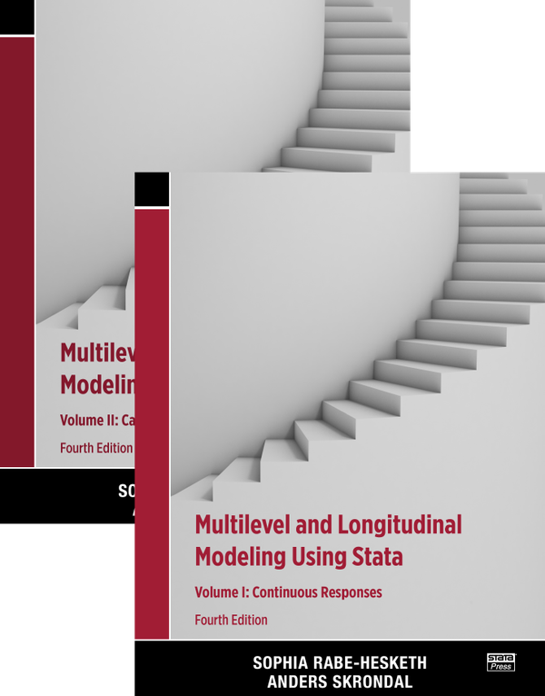 Multilevel and Longitudinal Modeling Using Stata, Fourth Edition - Vol. I + II